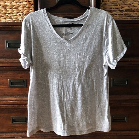 Danskin Now gray active short sleeve tee in size XL - Picture 1 of 3